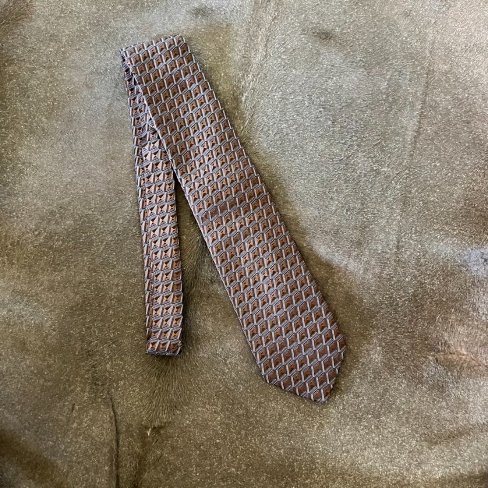 Ermenegildo Zegna Necktie 100% Silk